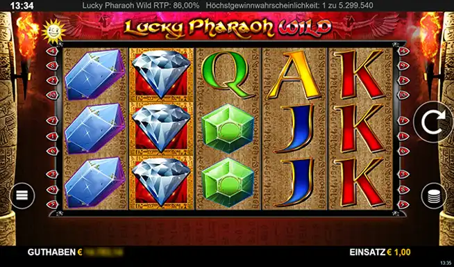 Lucky Pharaoh Wild – Nachfolger von Blueprint Gaming