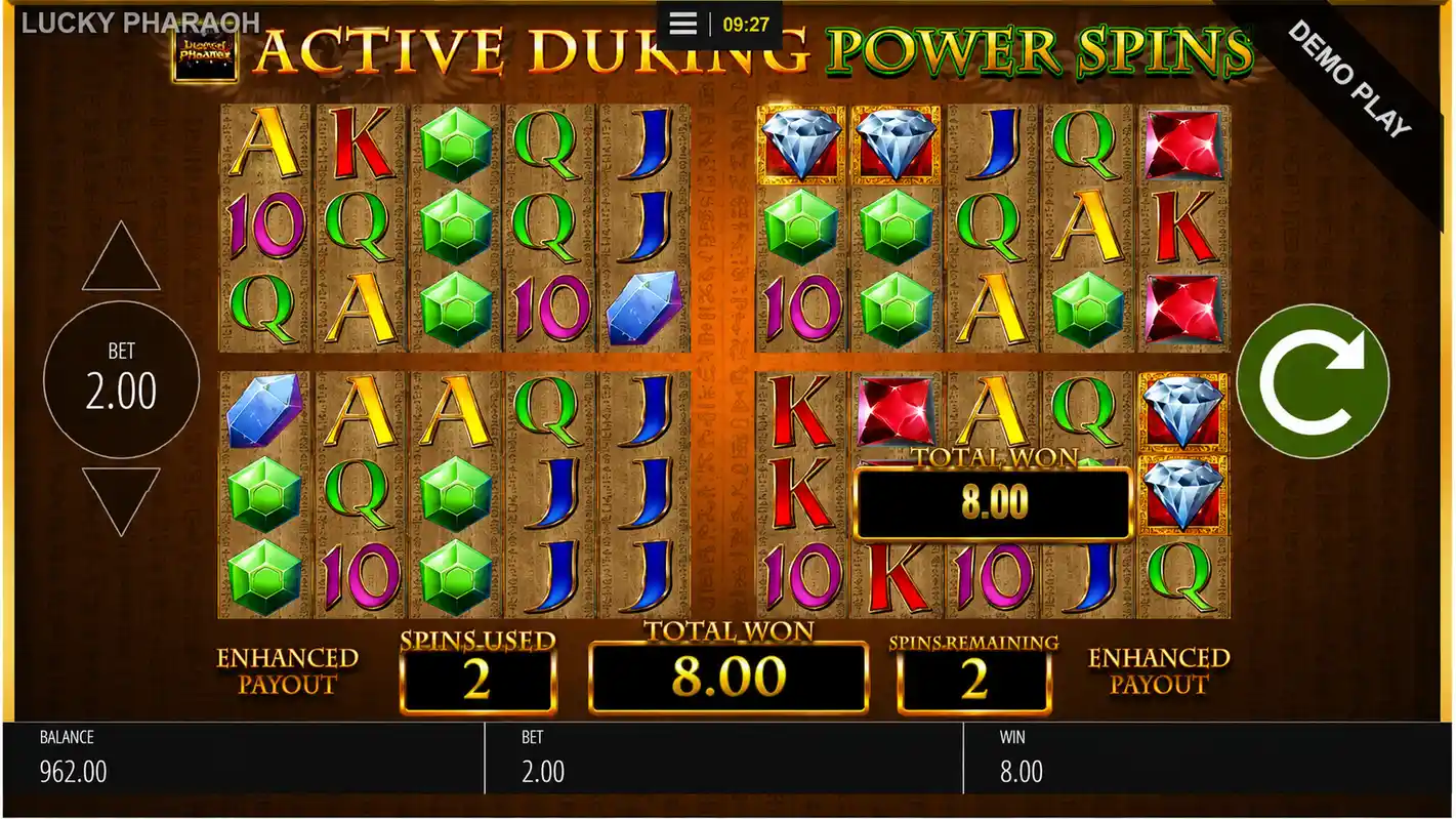 Lucky Pharaoh Demo – Kostenlos und ohne Anmeldung testen