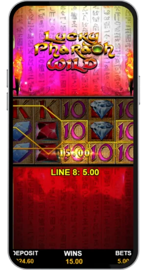 Lucky Pharaoh mobil – HTML5-Slot auf dem Smartphone